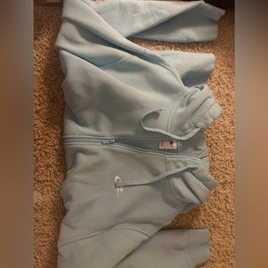 Light Blue Nike Zip Up